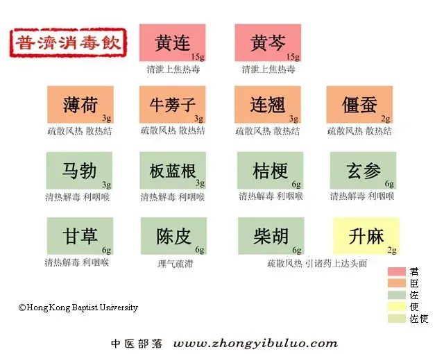 普济消毒饮