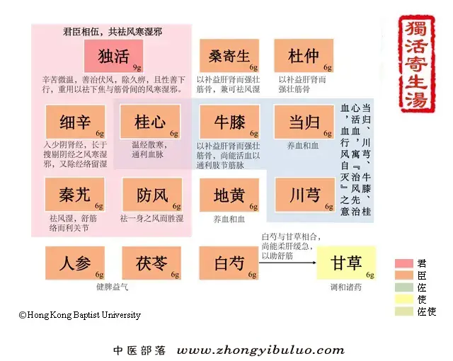 独活寄生汤